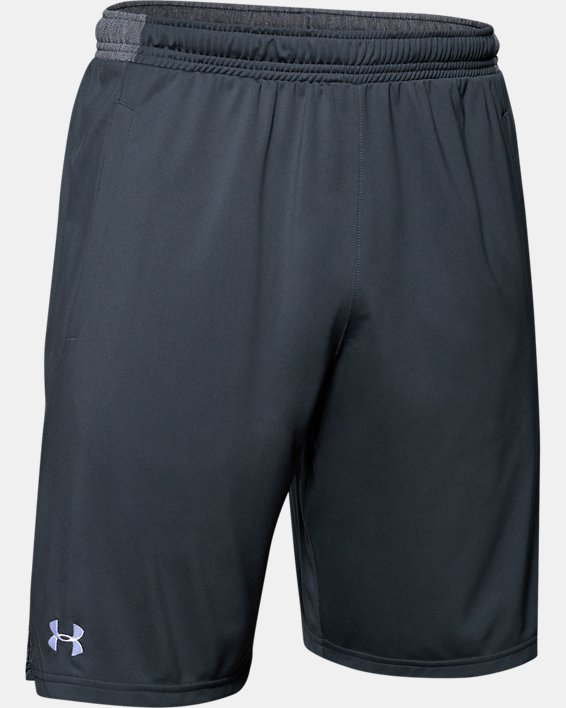 Men's UA Locker 9" Pocketed Shorts, Gray, pdpMainDesktop image number 4